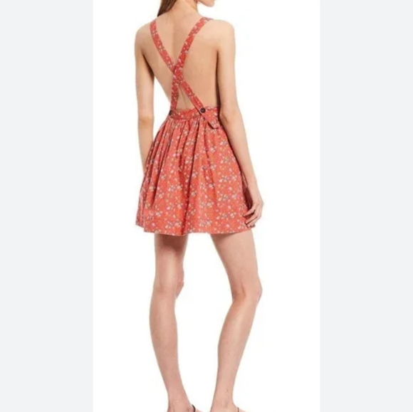 Free People Petunia Mini Fit-&-Flare Dress. - Picture 8 of 16
